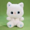 Stuffed Animals Siamese Cat Doll Furry Cat Table Doll Black Cat Plush Toy  Christmas Gift