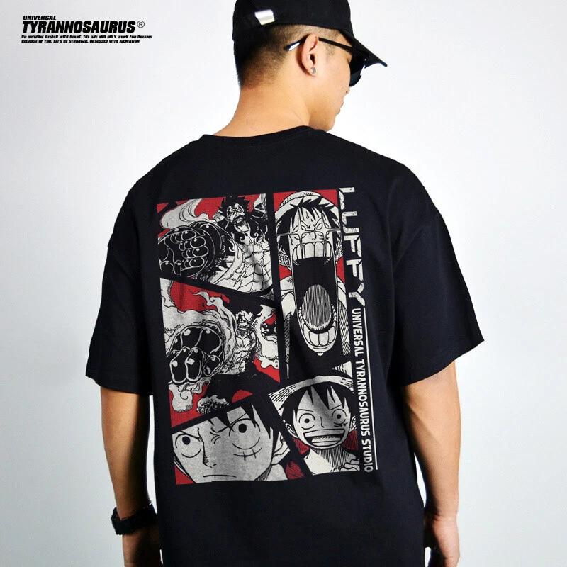 One Piece Luffy Cosplay Anime Manga T-Shirt Tee Undershirt Cotton XL