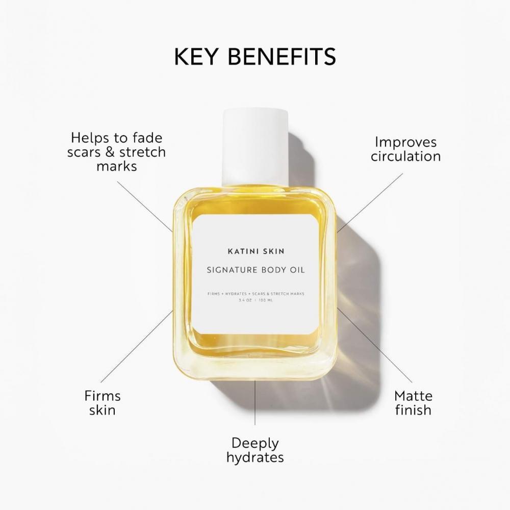 Katini Skin Firming And Hydrating Body Oil 3.4 Oz 100 Ml