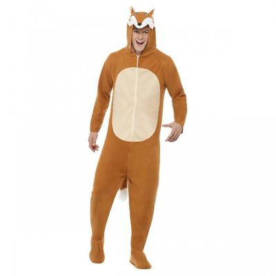 Smiffys Unisex kostým pro dospělé Fox s kapucí