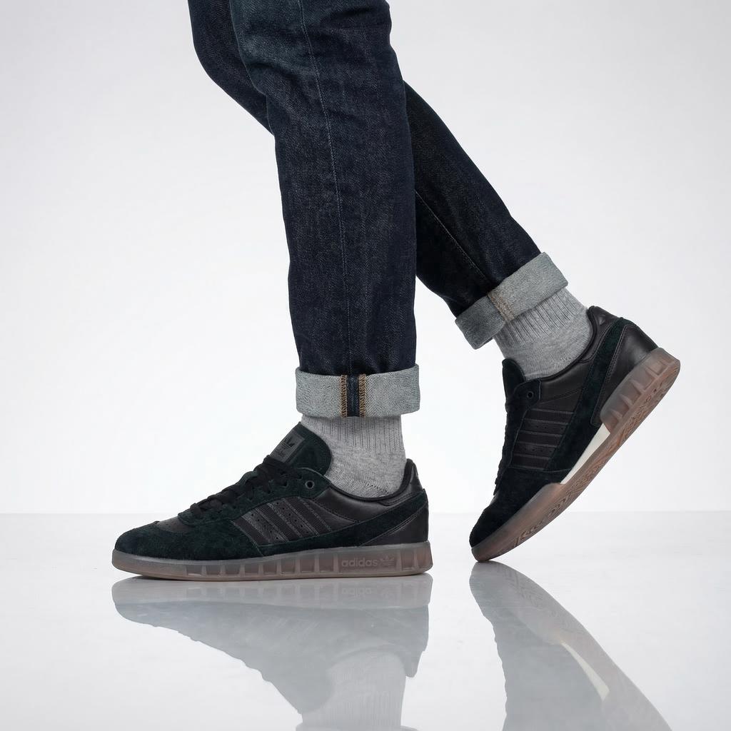 Adidas Originals Handball Top RM - Herren Sneakers Schuhe Schwarz JR4295 ORIGINAL