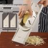 Commercial Potato Slicer & Shredder with Hand Guard for Restaurants