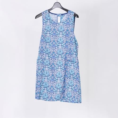 Naigai LIBERTY Floral Apron, Stylish, Water-Repellent, with Pockets, Nordic Style, Tie-Back, Suitable for Kitchen and Nursery School, Women's, 7055400