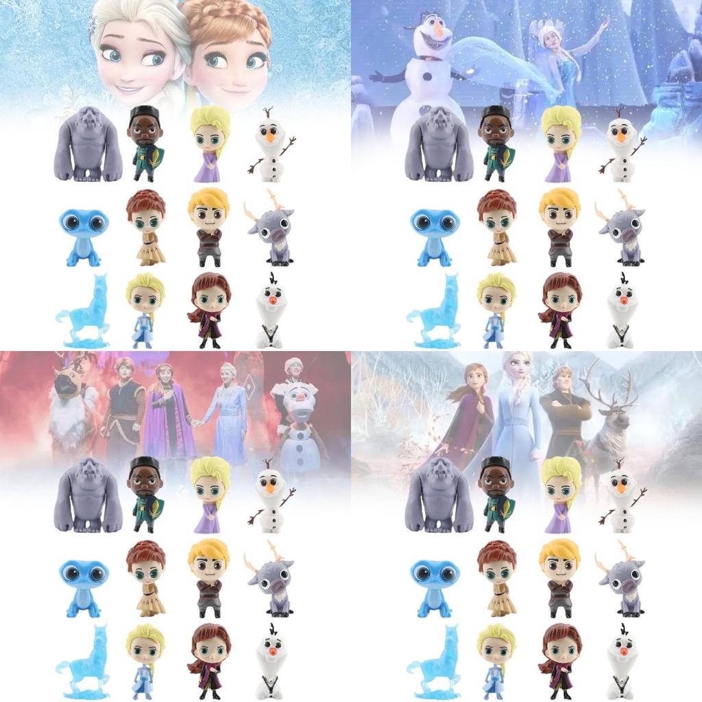 Cute Miniature Elsa Anna And Olaf Dolls In 12 Unique Designs For Kids And Collectors
