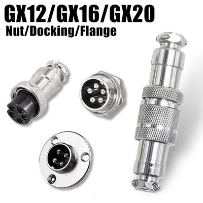 5 Stück GX12 GX16 GX20 2 3 4 5 6 7 8 9 10 12 14 15 Pin Docking Luftfahrtstecker Buchse Rundsteckverbinder