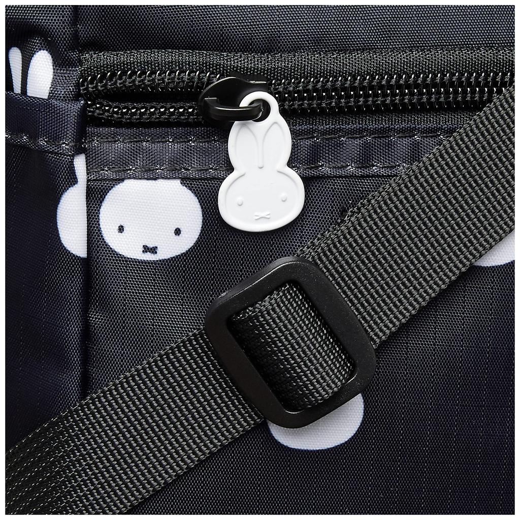 Mini Tote Bag In Bag 6029 Miffy Many Faces Black [Sifre] 2-way Women's