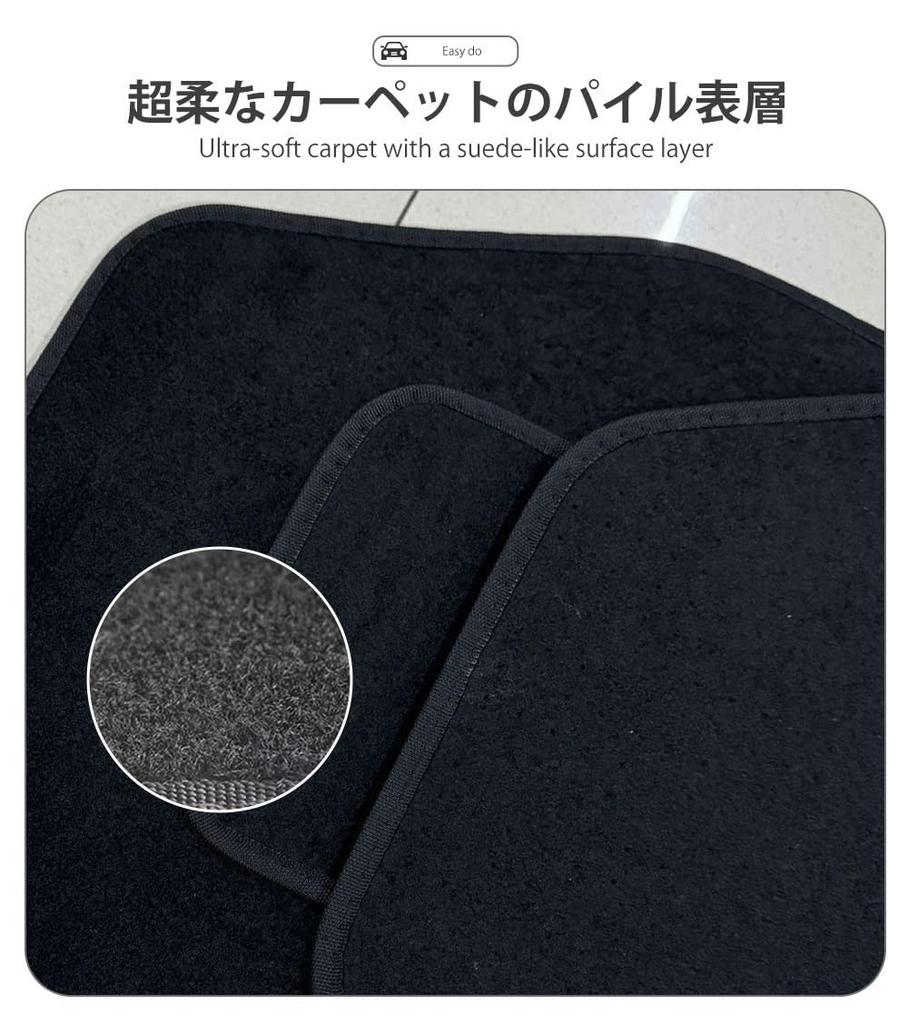 Applicable Jeep Renegade BU Model, September 2015 - 2023, Floor Mat, Car Mat, Soft