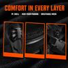 4pcs Black Motorcycle Knee Pad PE Shell Protective Armor Set Motocross Knee Elbow Guards  Cycling