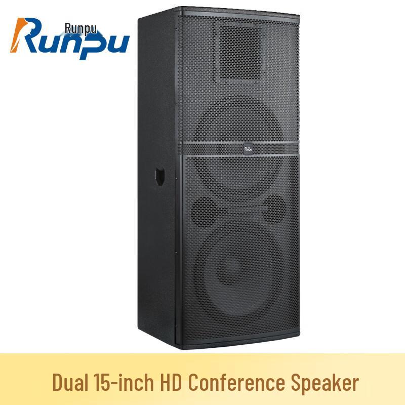 Runpu Professional Dual 15-inch Passive Conference Speaker (CN version)