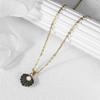 Boho Shell with Pearl Pendant Necklace Adjustable Alloy O-Chain Lobster Clasp Summer Seaside Beach Fashion Jewelry Gift For Girl