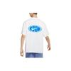 Nike T Shirts Men's White Crew Neck Thin Straight Fit DV9403-100