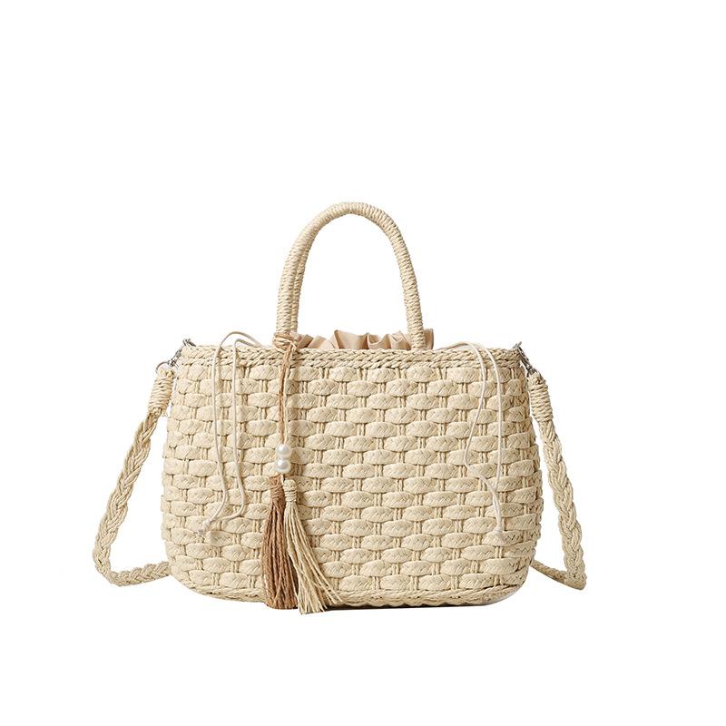 

Fashion hand-woven flower women s handbag new summer leisure vacation shoulder messenger bag women