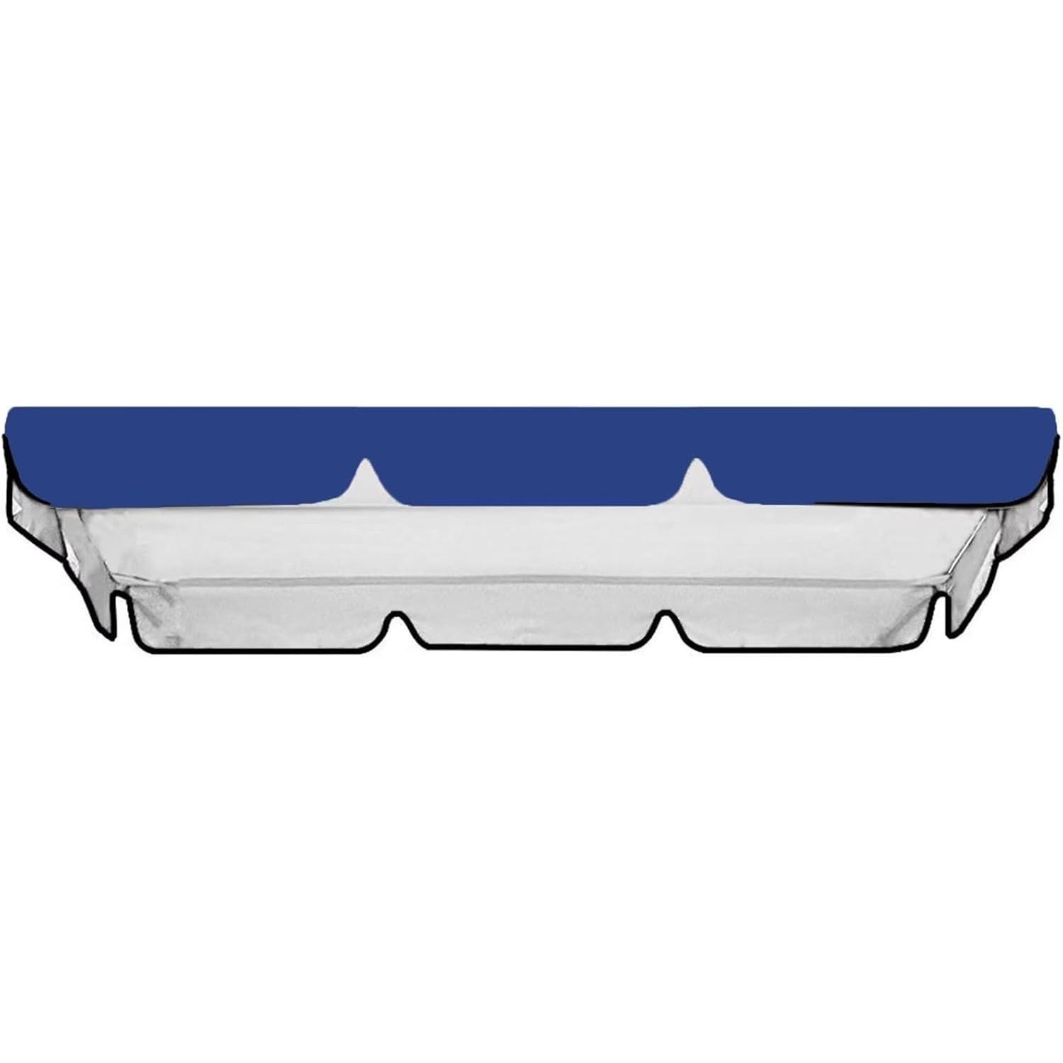 

Заміна навісу для гойдалок, захист від усіх погодних умов Deluxe Waterproof UV, заміна навісу для гойдалок на відкритому повітрі upper синій