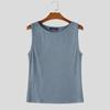 INCERUN Summer Men Sleeveless Casual Sports Fitted Tank Tops Undershirts