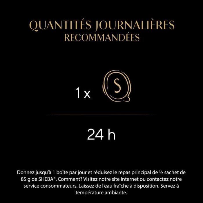 Aliment Complémentaire - SHEBA - LES DOMES DE SHEBA - Filets Poulet Et Thon - 32 X 60g - Pêche Durable