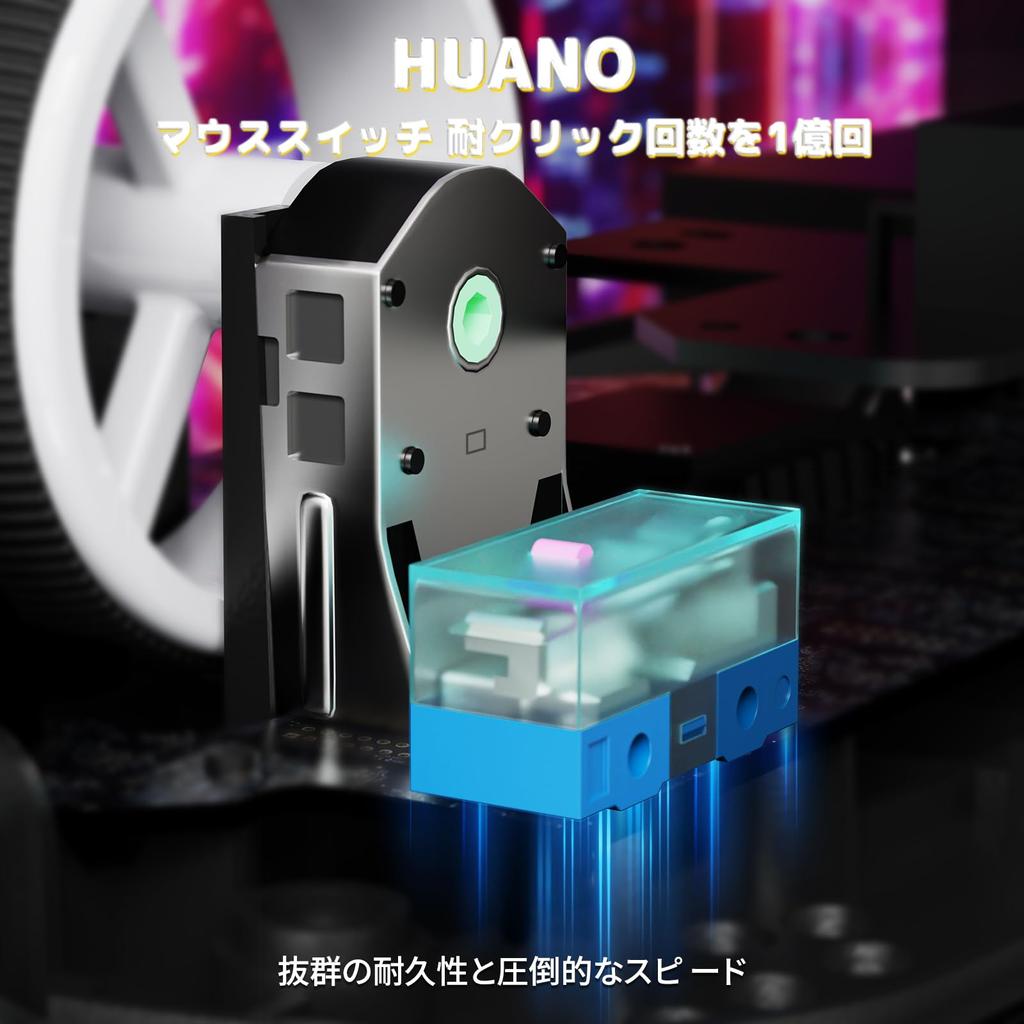 ATTACK SHARK X8PLUS Gaming 40K Lightweight 1K Polling Low 6 Programmable 200 Hours of Continuous Technical Standards Certification Black Mouse,