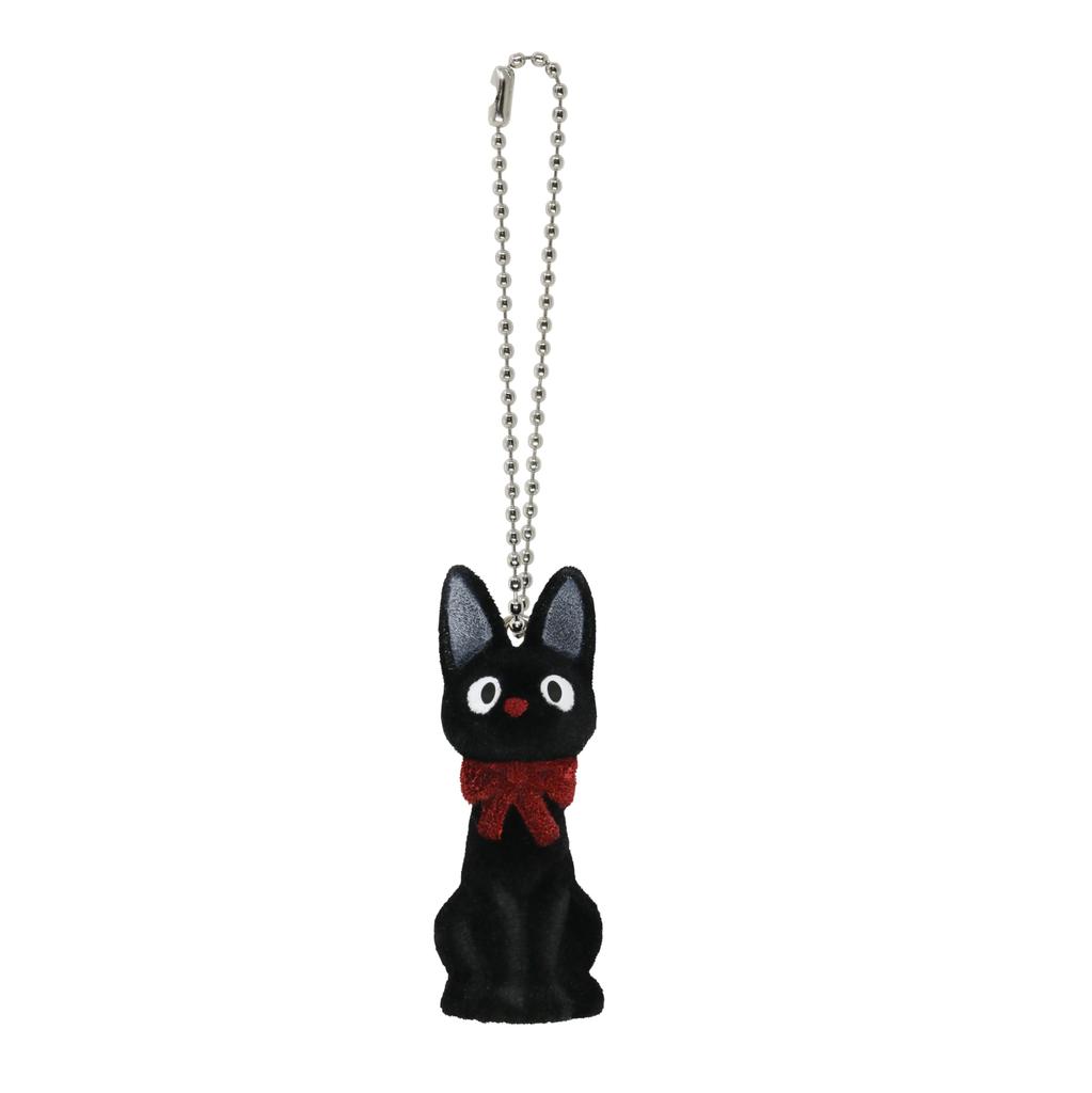 STUDIO GHIBLI Studio Ghibli Delivery Service Flocking Keychain Jiji 404865 [Sekiguchi] Kiki's