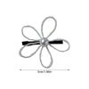 1pcs Pearl Flower Hair Clip Side Bangs Barrettes for Women Girls Non Slip Hairpin Hair Accessories
