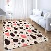 Animal Skin Pattern Leopard Print Carpet Home Bedroom Floor Decor Large Size Mat Non-slip Coffee Table Area Rug Bathroom Doormat
