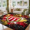 Monaco FC Design Crystal Velvet Rug Soft Decorative Mat for Bedroom Entrance