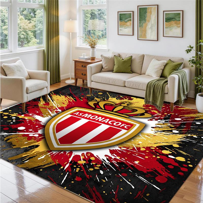 Monaco FC Design Crystal Velvet Rug Soft Decorative Mat for Bedroom Entrance