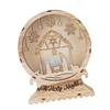 KX4B Nativity Scene LED Light Decoration Winter Holiday Party Centerpieces