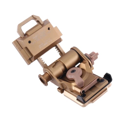 Huanzhi Metal L4 G24 NVG Mount Bracket Holder for 15 18 GPNVG18 Goggles, Night Vision Stent Skipfast OPS Helmet Parts