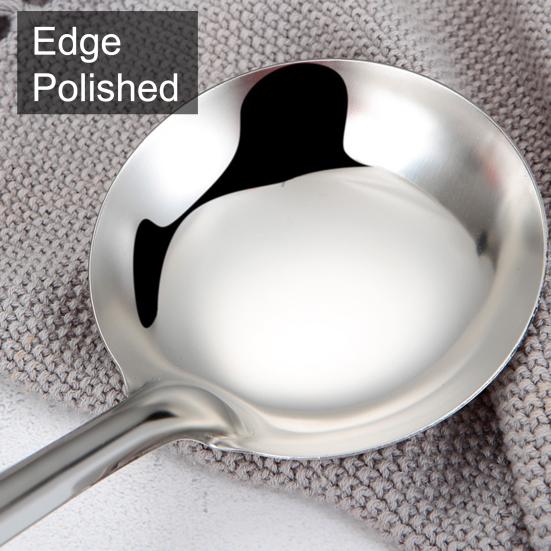 Wok Shovel Food Grade Rust-proof Stainless Steel Soup Scoop Wok Spatula Kitchen Tools for Home