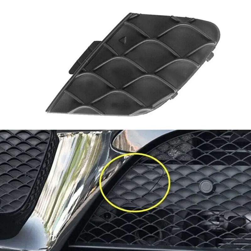 Front Lower Grille Grill Tow Hook Insert Cover for W292 2015-2019 Part Number 2928855722 Towing Caps ABS