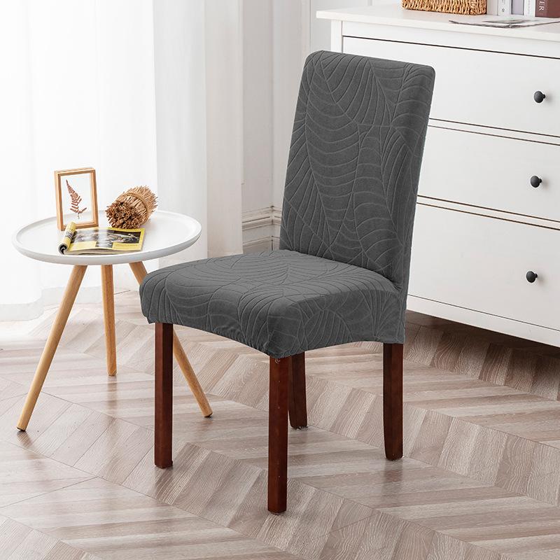 Chair Cover Simple Universal Elastic High-End Backrest Integrated Thickened Universal Dining Table Seat Cushion Protective Cover Household