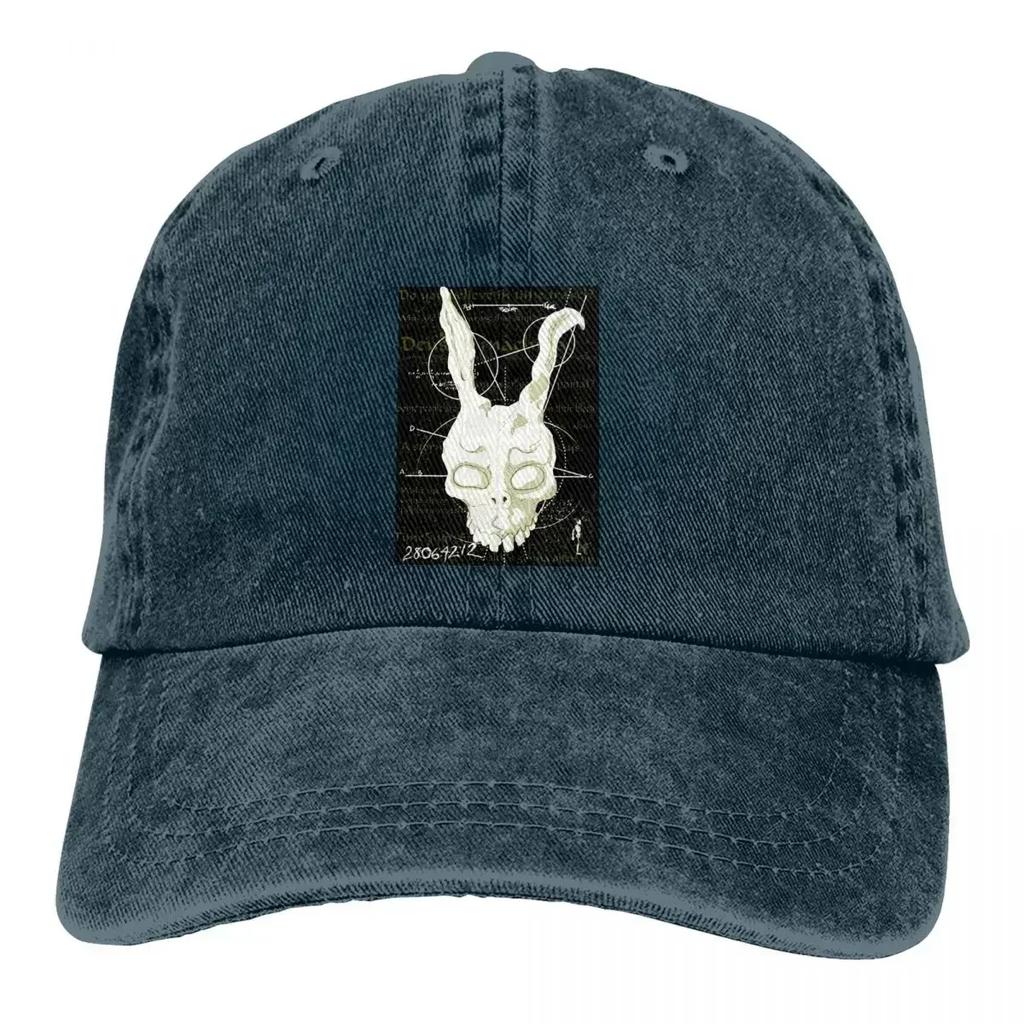 Donnie Darko Suspense Film Mehrfarbige Mütze Schirmmütze Damenmütze Klassischer Personalisierter Schirm Sonnenschutzmützen