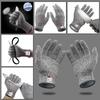 Level 5 Schnittfeste Handschuhe Sicherheit Schnittfest Stichfest Draht Edelstahl Draht Metallgeflecht Metzger Schnittfest Sicherheit Amagi