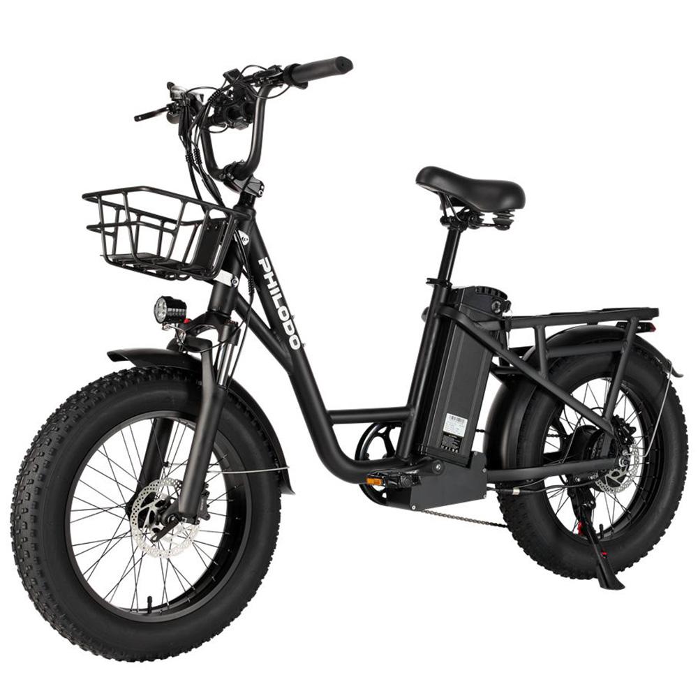 Bicicletta Elettrica Philodo T1 Ruota da 20" Motore da 750W Bicicletta Elettrica da Pendolarismo Urbano 48V 20Ah Freni a Disco Idraulici 7 Velocità Carico Massimo 150Kg