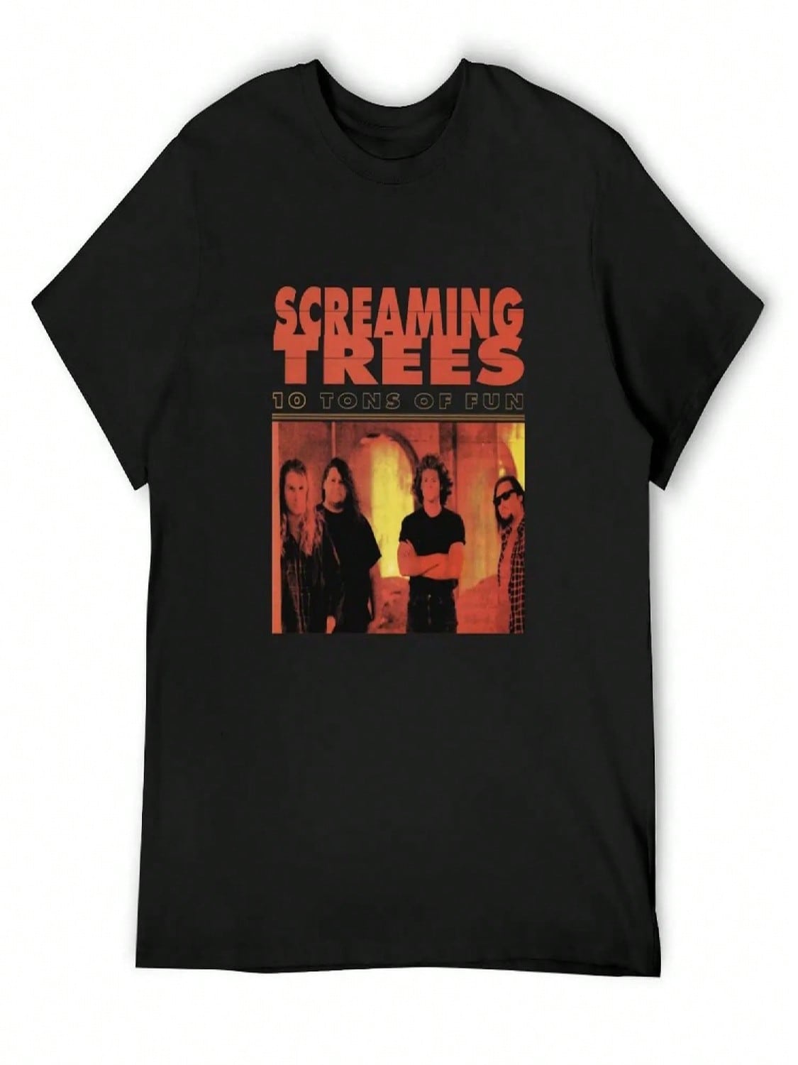 Screaming Trees T-Shirt Oversized Graphic Tee T-Shirts Man Blue Lock Rapper Graphic Tees unisex s T-Shirts S разноцветный