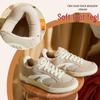 Anta Bagel Suede Casual Color-Block Sneakers for Women