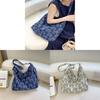Ethnic Style Tote Bag With Stitching Details For Daily Use