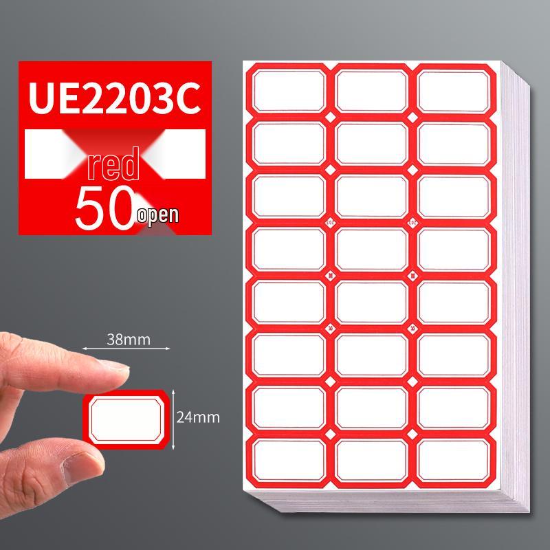 Roztomilé vodotěsné samolepicí poznámkové samolepky - Malé ručně psané štítky