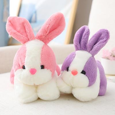 22 cm Kawaii 4 Farben Simulation Kaninchen Plüsch Puppe Gefüllte Niedliche Echte Tier Hase Plüsch Spielzeug Wohnkultur Cartoon Kinder geschenk