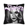 Singer Shakira Pillowcase Printing Fabric Cushion Cover Decor Throw Pillow Case Cover Home 45X45Cm