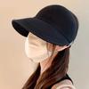 Sun Protective Ponytail Hat for Girl Women Sunproof Hat Sport Beach Hat Breathable Outdoor Baseball Hat Camping Visor Hat