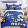 Warner (10) Customize Your Name Bedding Set Breathable Duvet Cover with Pillowcases Home Decoration Birthday Gift