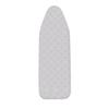 Wenko housse de planche à repasser Basic Pro 128 x 44 cm coton gris/blanc