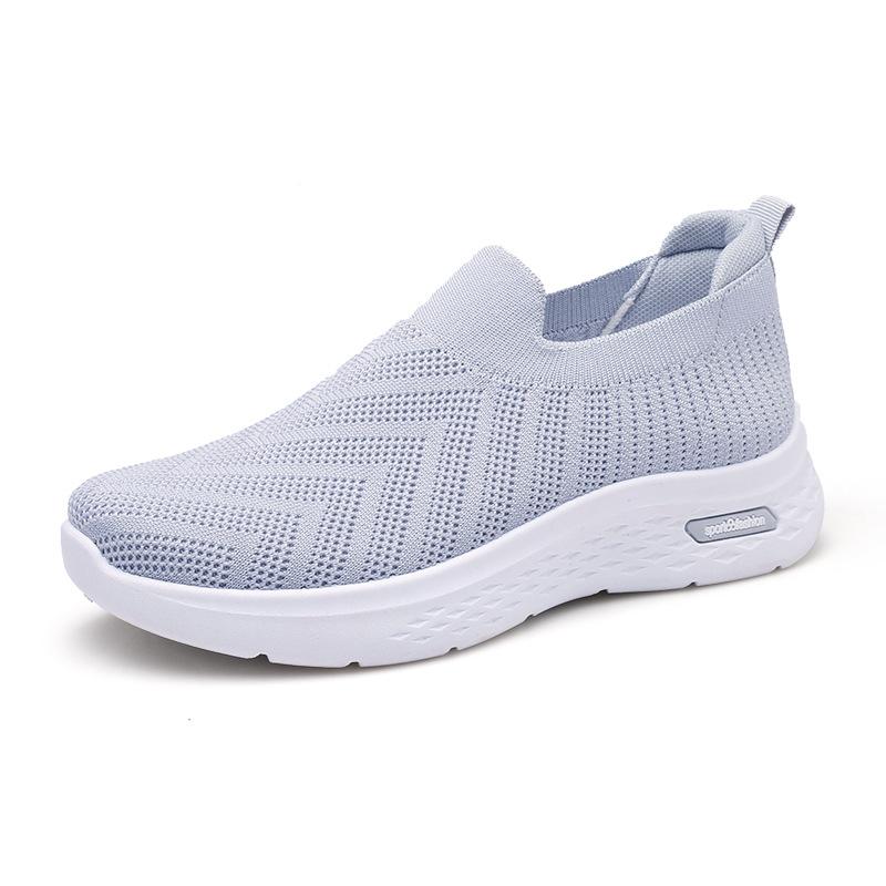 Sneakers women's new shoes casual soft sole mother shoes fashion socks shoes casual shoes straight hair