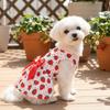 Lightweight Dog Dress Breathable Cat Apparel Flexible Princess Outfit  Casual Travel