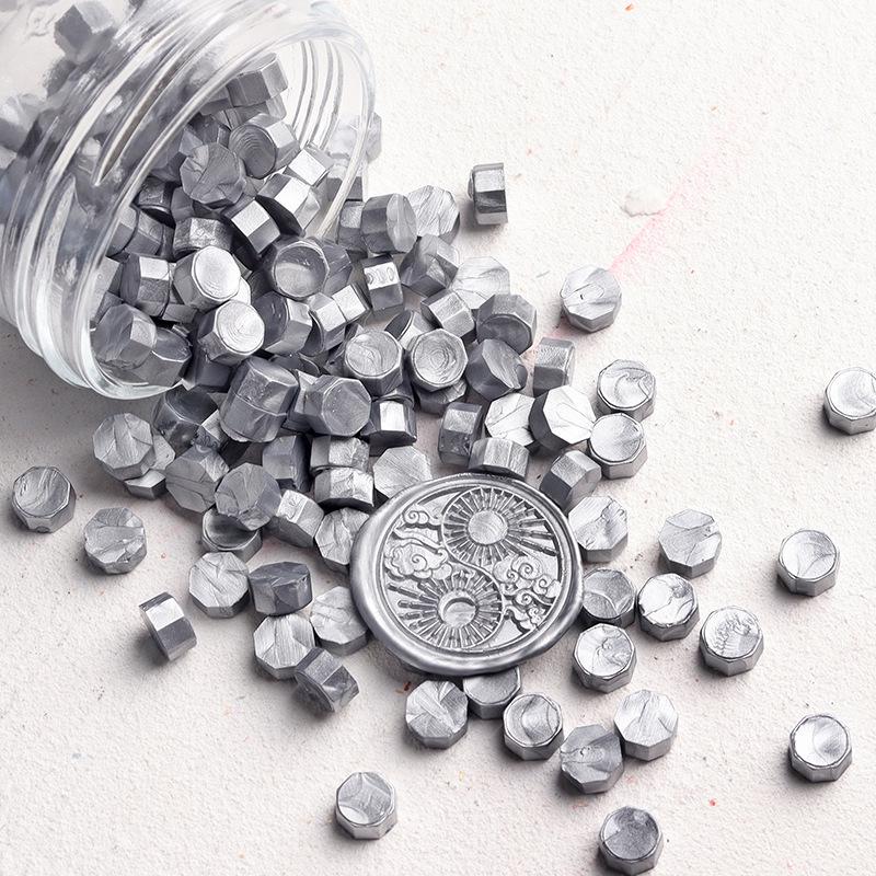 Boom Boom Rabbit Retro Metallic Sealing Wax Granules for Wedding Invitations & Envelopes - High Gloss Stamp Wax Seal.