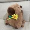 Zaino in peluche Capibara Kawaii Fashion Peluche Bambola Borsa in pelliccia Borsa per bambini Borsa a tracolla Mini zaino Borse Regali per la fidanzata