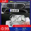 Car Sticker GLC GLB 1pcs Mercedes Benz Emblem Star Bonnet Car Hood Front Logo for Mercedes Benz W202 W203 W204 W208 W210 W220 W2