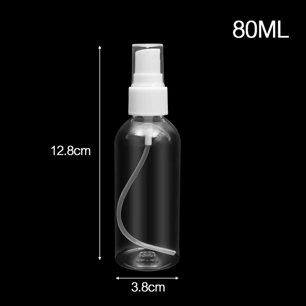 10/30/50/100ml Refillable Bottles Empty Spray Bottle Portable Travel Clear Dispensing Container Cosmetic Perfume Spray Atomizer