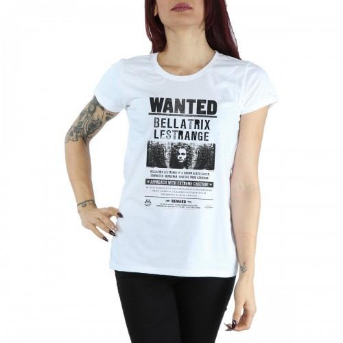 Harry Potter Womens/Ladies Bellatrix Lestrange Wanted Poster Cotton T-Shirt
