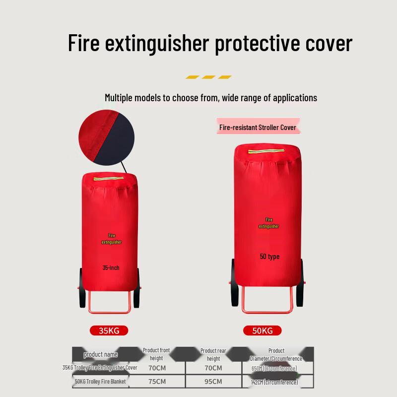 Zhunhang Outdoor Trolley Fire Extinguisher & Hydrant Cover